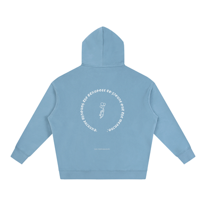 EARLYMORNINGHOURS. Premium Heavyweight Oversized Fleeced Hoodie