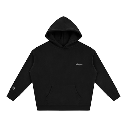 EARLYMORNINGHOURS. Premium Heavyweight Oversized Fleeced Hoodie
