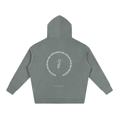 EARLYMORNINGHOURS. Premium Heavyweight Oversized Fleeced Hoodie