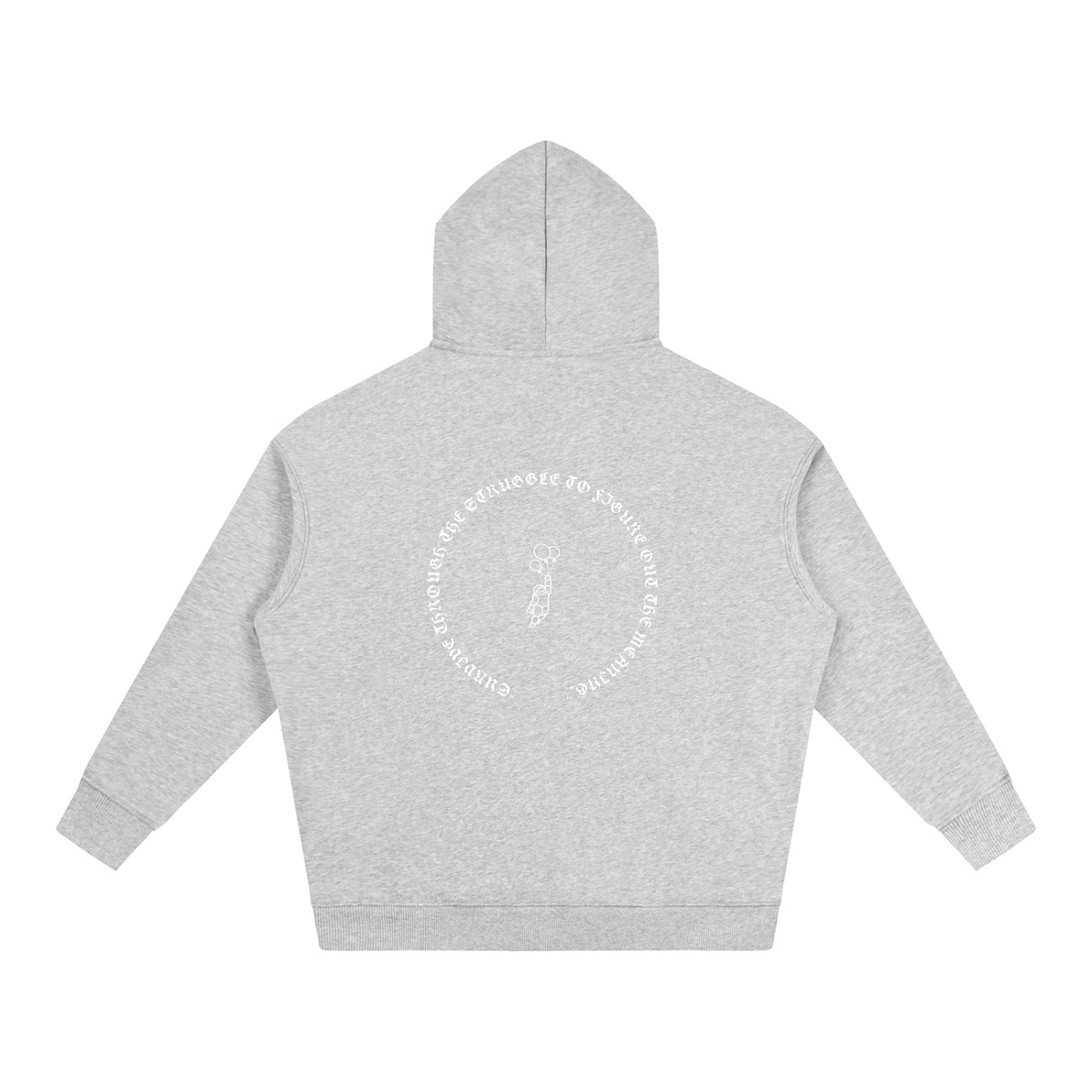 EARLYMORNINGHOURS. Premium Heavyweight Oversized Fleeced Hoodie