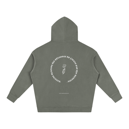 EARLYMORNINGHOURS. Premium Heavyweight Oversized Fleeced Hoodie