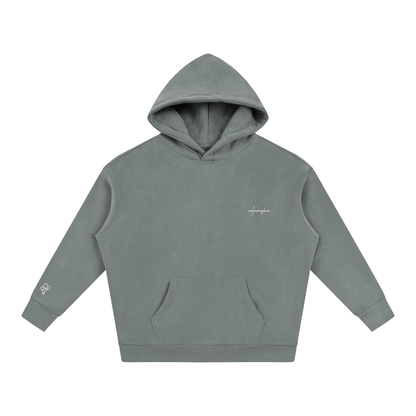 EARLYMORNINGHOURS. Premium Heavyweight Oversized Fleeced Hoodie