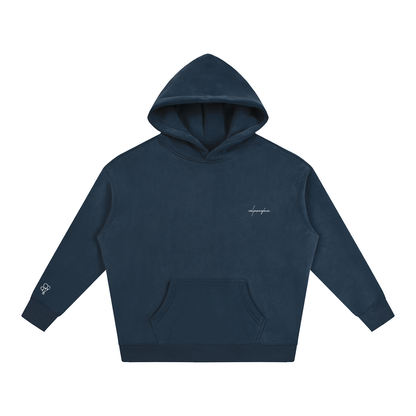 EARLYMORNINGHOURS. Premium Heavyweight Oversized Fleeced Hoodie