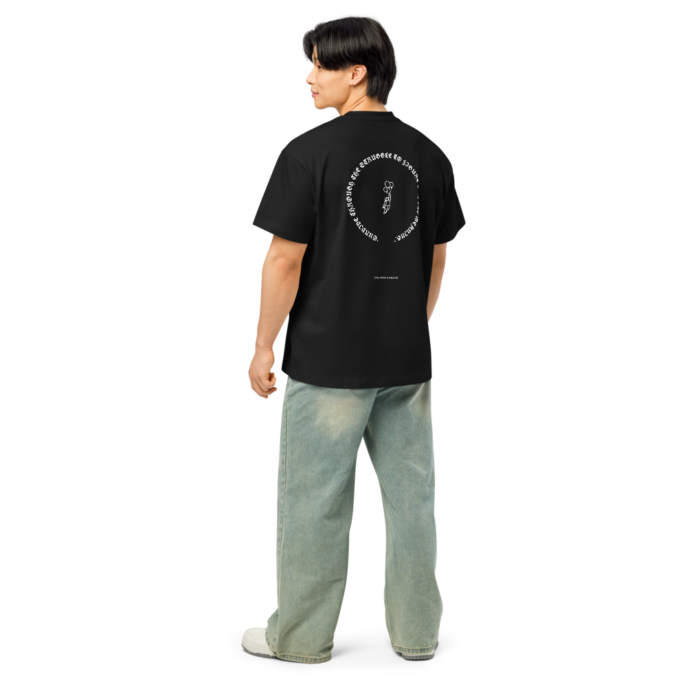 EMH. "Survive Through The Struggle." Premium Oversized T-Shirt