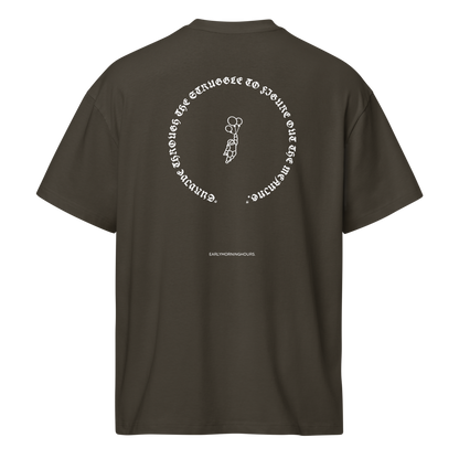 EMH. "Survive Through The Struggle." Premium Oversized T-Shirt