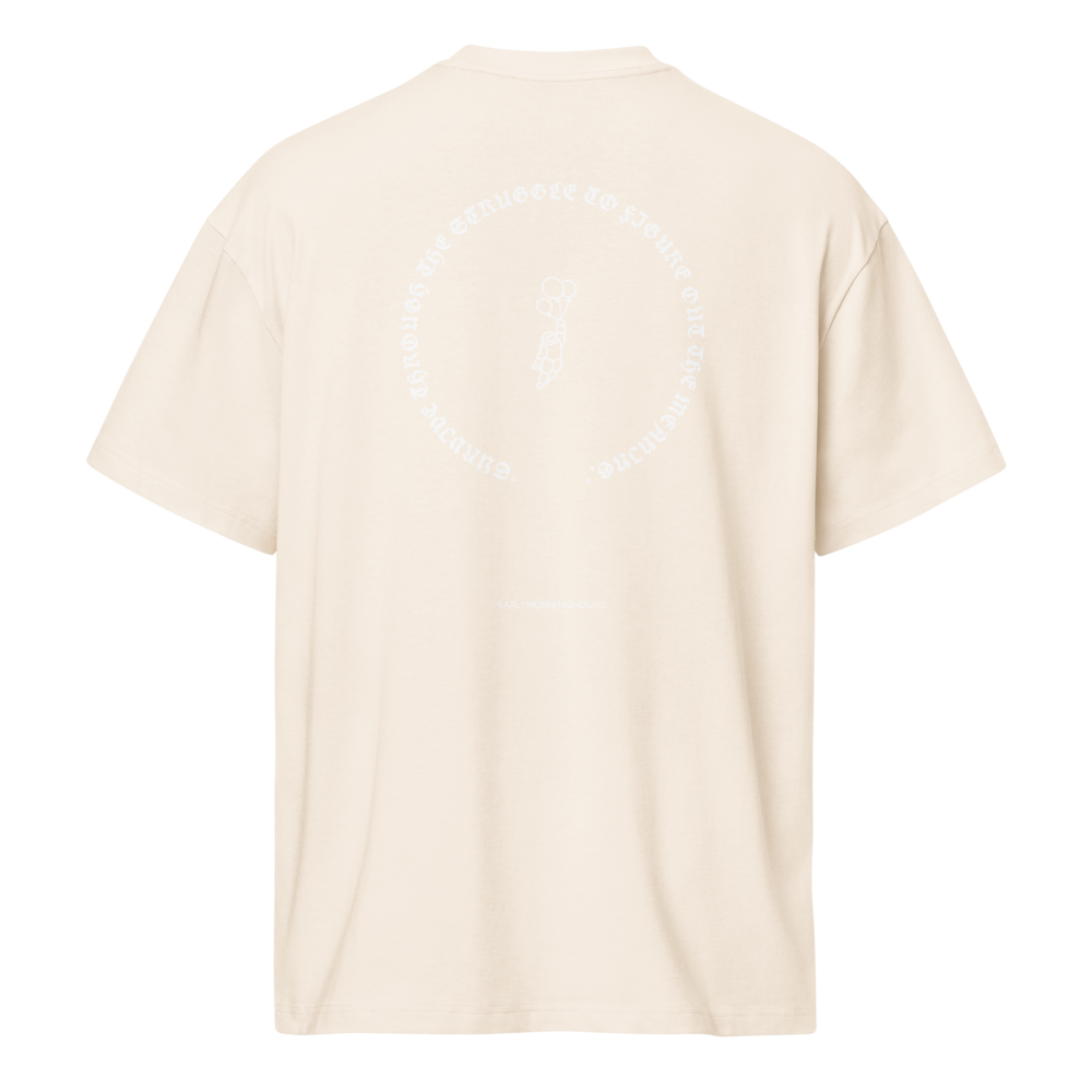 EMH. "Survive Through The Struggle." Premium Oversized T-Shirt